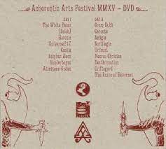 Acherontic Arts Festival MMXV - DVD | 2-DVD (2016, Limited Edition, Live,  Special Edition, Digisleeve)