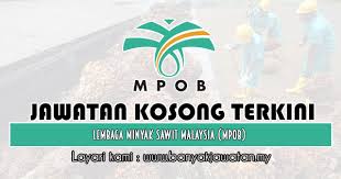 Kalau nak tahu, kualiti #minyaksawit di #malaysia ni lagi power dari negara pengeluar no.1 minyak sawit di dunia iaitu. Jawatan Kosong Di Lembaga Minyak Sawit Malaysia Mpob 21 Okt 2019 Kerja Kosong 2021 Jawatan Kosong Kerajaan 2021