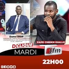 Avis de recrutement une grande entreprise privée, opérant dans les secteurs de l'industrie, de l'informatique et de la. Dame Diop On Twitter En Ma Qualite De Ministre De L Emploi De La Formation Professionnelle De L Apprentissage Et De L Insertion Je Serai L Invite De L Emission D Clique Ce Mardi Sur La Tfm Senegal A