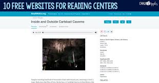 Free Websites For Reading Centers In Upper Elementary Chalk Apples