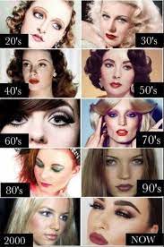 Makeup Evolution Retro Makeup Vintage Makeup 50s Makeup