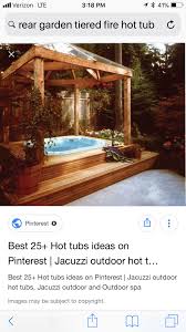 Outdoor patio ideas don't get more gorgeous than these! Pin By Macattackmom On Hot Tub Room Jacuzzi Outdoor Hot Tubs Hot Tub Outdoor Jacuzzi Outdoor