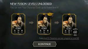 I'm sure you will implement a proper add all items you don't have option soon. New Fusion Level Unlocked Mortal Kombat X Ios Android Youtube