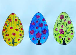 Pin On Easy Easter Illustration Watercolor Art