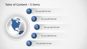 Table Of Content Slides For Powerpoint Slidemodel Powerpoint Tutorial Table Of Contents Design Table Of Contents