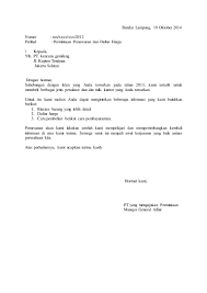 Dengan hormat, berdasarkan surat penawaran barang yang dilakukan pt sesuai selera pada kami pt. Contoh Surat Penawaran Barang Alat Tulis Contoh Surat