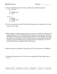 The ideal and combined gas laws. Http Www Msmogcksclassroom Com Uploads 1 7 0 9 17091200 Ideal Gas Law Extra Practice W Answers Pdf
