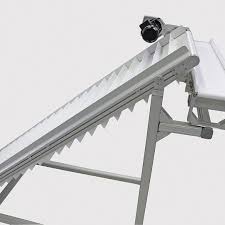 Incline Conveyor With Perpendicular Discharge Conveyor Diy Fountain Conveyors