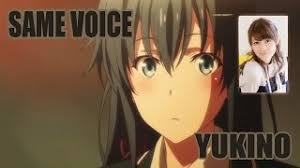 Same Anime Characters Voice Actress With Oregairu S Yukinoshita Yukino Youtube No game no life (13). same anime characters voice actress with oregairu s yukinoshita yukino