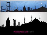 Vektorel Cizim Tasarimlariniz Icin Vektorel Istanbul Siluetleri Istanbul Cizim Resim