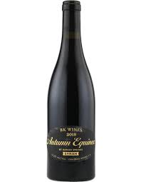 2018 Bk Wines Autumn Equinox Syrah Syrah Wines Drinking Problem