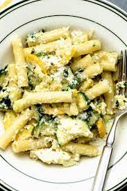 Summer Pasta With Zucchini Ricotta And Basil Recipe Recipe Summer Pasta Nyt Cooking Recipes