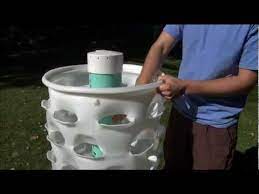 Garden Tower Project Earth Eats Youtube Tower Garden Hydroponics Tower Garden Diy