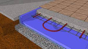 A slab in a basement loses x heat to the ground. Hydronic Retrofit In A Basement Slab Insulate Youtube