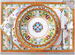 Maybe you would like to learn more about one of these? Old World Tuscan Summer Melamine Dinnerware Nautical Luxuries
