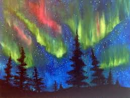 Dancing in splendid shades of green, red and even blue, we call this phenomenon aurora borealis, or the northern lights. How To Draw Shine How To Draw The Northern Lights How To Draw The Northern Lights Pencil Phased