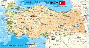 Turkey ranked first for debt > external amongst muslim countries in 2012. Map Of Turkey Country Welt Atlas De