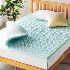 Dual layer queen size mattress topper