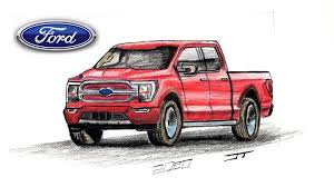 Ford's venerable ecoboost series makes a on the xlt, buyers can go for guard or rapid red as well, with the latter adding $395 to the price. 2021 Ford F 150 Electric Pickup Truck Charges To Life In New Render