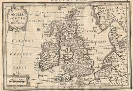 Adresa ziua 7 (mic dejun). Anglia Scotia Et Hibernia Idea Rare Maps