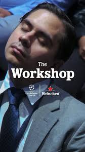 Muuuito feliz em dizer que o “The Workshop”, esse projeto desafiador e  super especial pra @heineken e pra @championsleague tá no ar. A ideia era  gravar funcionários de empresas com câmeras escondidas ...