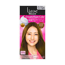 Grey hair highlights and low lights solution. Liese Blaune Creamy Foam Color Bronze Brown Visible Gray Hair Coverage 1s Watsons Singapore