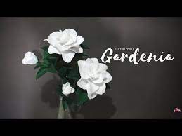 How To Make Felt Flower Gardenia Tutorial Bunga Gardenia Dari Kain Flanel Youtube Bunga Kain Tenun Kain Flanel Bunga