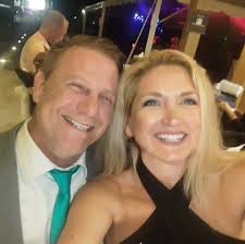 Sharing a kitchen island and hay field view