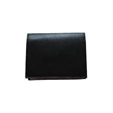 Grand Porte Cartes En Cuir Noir En 2020 Maroquinerie Homme Cuir Porte Carte