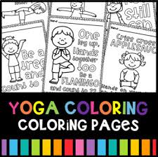Kids are very fond of superhero coloring sheets. Yoga Coloring Worksheets Teaching Resources Teachers Pay Teachers