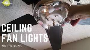 How to repair blinking wattage limiter hunter ceiling fan repair blinking lights. Ceiling Fan Lights Flicker Plus Blink Stop Working Not Staying On Properly Youtube