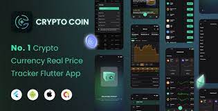 Cryptocoin Flutter Full Cryptocurrency App For Live Tracking And Watching Cryptocurrencies Rates The Future Is Crypt In 2021 Price Tracker Tracking App App Template