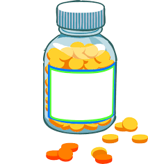 Style Guide Clker Pill Bottles Medicine Illustration Medical Clip Art