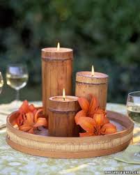 20 Of Our Favorite Outdoor Lighting Ideas To Brighten Up Your Space Bamboo Candle Bamboo Crafts Bamboo Decor