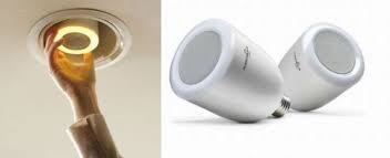 These Speaker Light Bulbs Will Fill Any Room With Your Favorite Tunes Enjoy Them When You Paypalit Homedepot Light Bulbs Gadgets And Gizmos Cool Stuff