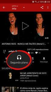 Entramos en youtube y reproducimos un vídeo. Youtube En Segundo Plano Pantalla Apagada Apk Android Jefe