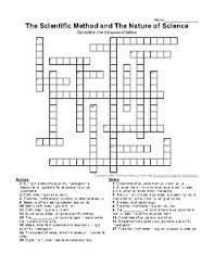Download as printable pdf worksheets or solve online. Scientific Method Crossword Puzzle By Soltis S Science Shop Tpt