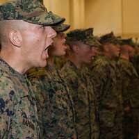 1st Lt. William T. Denley, a Marine with 1st Battalion,