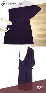 One Shoulder Dressbarn Dress Size 20 This Dress Is Perfect For A Night Out It S Absolutely Gorgeous Size 20 Size 20 Dresses Dress Barn Dresses Clothes Design