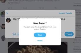 However, drafts you write on the web app will only sync to other instances of the web app, according to twitter, meaning drafts written in twitter's mobile app won't sync to the web. How To Save A Tweet Draft And Schedule A Tweet On Twitter