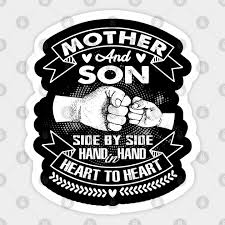 It's important to thank her. Mother And Son Shirt Funny Mothers Day Gifts Mom Of Son Mothers Day Gifts Great Idea Sticker Teepublic