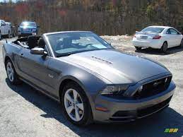 Grey Mustang Convertibles 2013 Ford Mustang Gt Ford Mustang Gt Mustang Convertible Mustang Gt