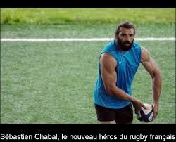 In 61 appearances for france, he won two grand slams, played in two world cups and scored 373 points. Sebastien Chabal Le Nouveau Heros Du Rugby Francais