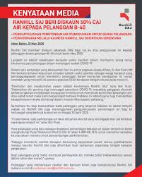 Bagi langkah penyelesaian jangka masa panjang, loji rawatan air telibong fasa 2 akan disiapkan dan pembinaan loji rawatan air berkapasiti 10 juta liter sehari (mld) yang baharu akan dikaji bagi mengatasi masalah gangguan bekalan air di bahagian utara kota kinabalu. Buletin Tv3 Twitter àªªàª° Syarikat Air Johor Ranhill Saj Menawarkan Potongan Hingga 50 Kepada Pelangganya Yang Dari Ketegori B40 Bermula Mac Ini Penguatkuasaan Perkhidmatan Potongan Bekalan Air Juga Ditangguhkan Susulan Penularan Wabak