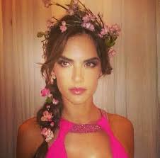 alessandra ambrosio flowers in hair alessandra ambrosio alessandra