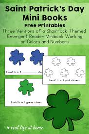 See more ideas about emergent readers, kindergarten this pack contains 3 emergent reader books, each with a winter theme! St Patrick S Day Mini Books Free Printable Emergent Readers