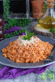 Risotto A La Tomate Facile Amour De Cuisine Recette En 2020 Risotto Recette Risotto Cuisine