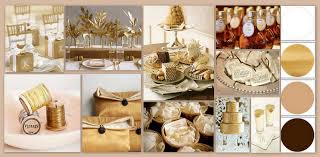 Interior design of modern beige couch on different colors wall background. Brown Gold Beige Dreams In Style