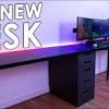 2021 electronics engineer wfh setup (3 monitor, thinkpad, standing desk). 1