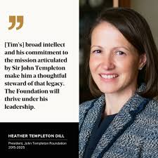 We are pleased to announce the appointment of Dr. Timothy Dalrymple as our  new president and CEO, effective July 31, 2025. A seasoned leader at the  intersection of faith, media, and culture,